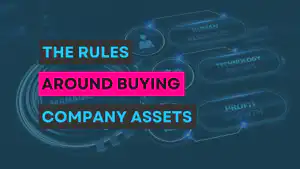 The rules around buying company assets